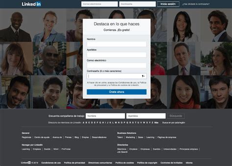 linkeding|linkedin iniciar sesion.
